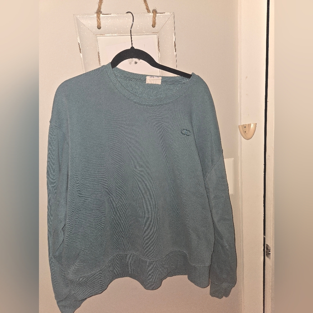 Champion Blue Crewneck Sweatshirt Xl